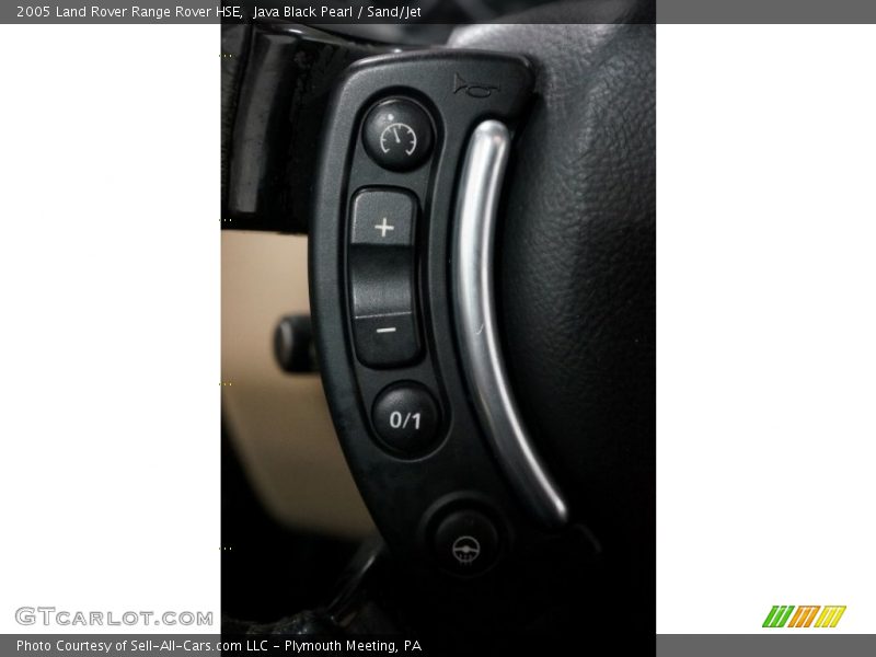 Java Black Pearl / Sand/Jet 2005 Land Rover Range Rover HSE
