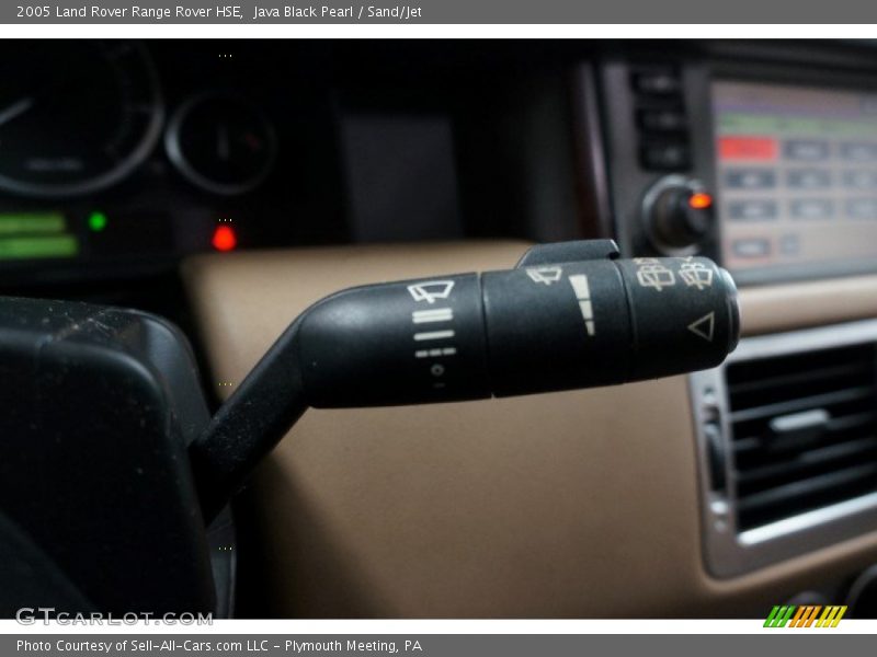 Java Black Pearl / Sand/Jet 2005 Land Rover Range Rover HSE