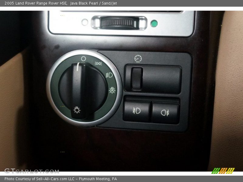 Java Black Pearl / Sand/Jet 2005 Land Rover Range Rover HSE