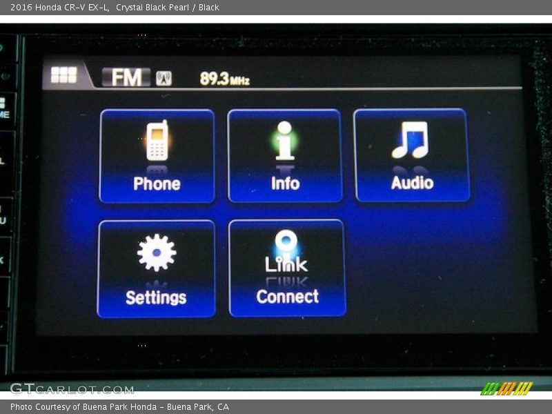 Crystal Black Pearl / Black 2016 Honda CR-V EX-L