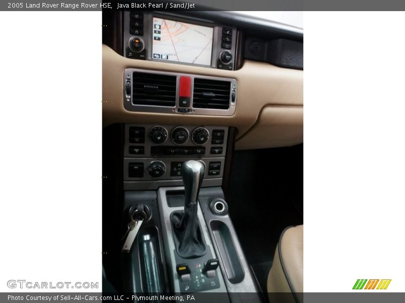 Java Black Pearl / Sand/Jet 2005 Land Rover Range Rover HSE