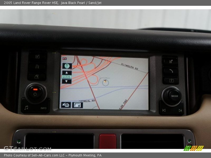 Java Black Pearl / Sand/Jet 2005 Land Rover Range Rover HSE