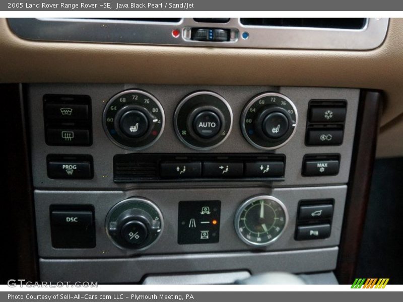 Java Black Pearl / Sand/Jet 2005 Land Rover Range Rover HSE