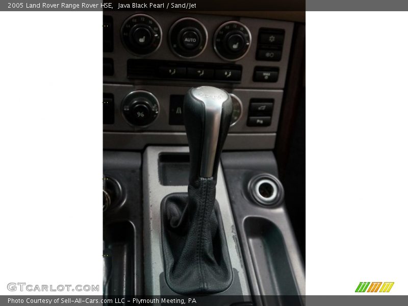 Java Black Pearl / Sand/Jet 2005 Land Rover Range Rover HSE