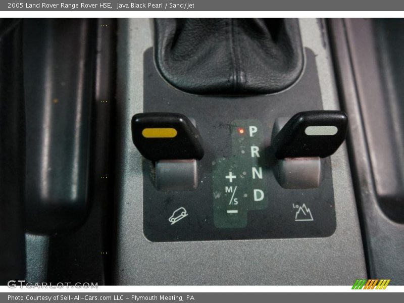 Java Black Pearl / Sand/Jet 2005 Land Rover Range Rover HSE