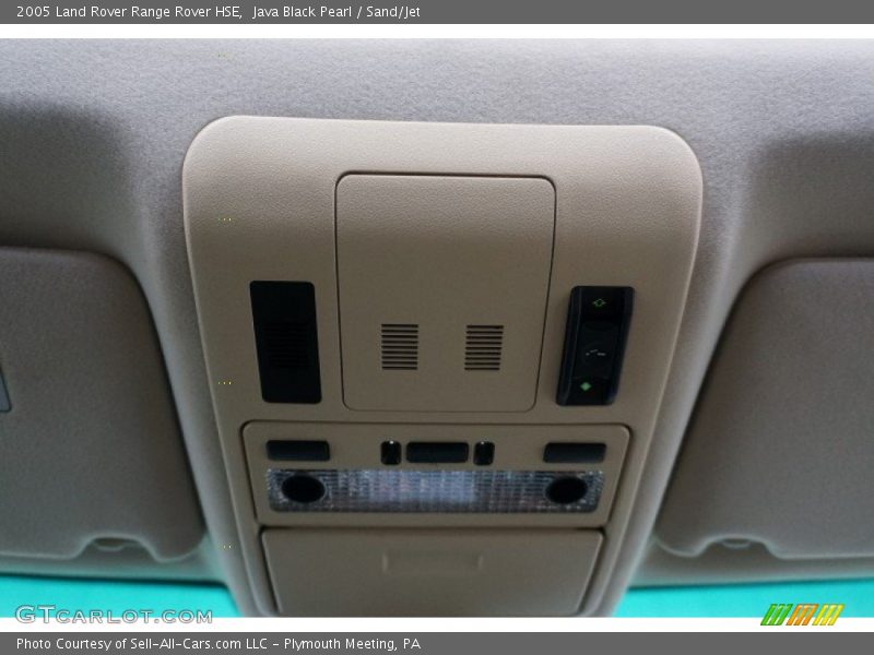 Java Black Pearl / Sand/Jet 2005 Land Rover Range Rover HSE