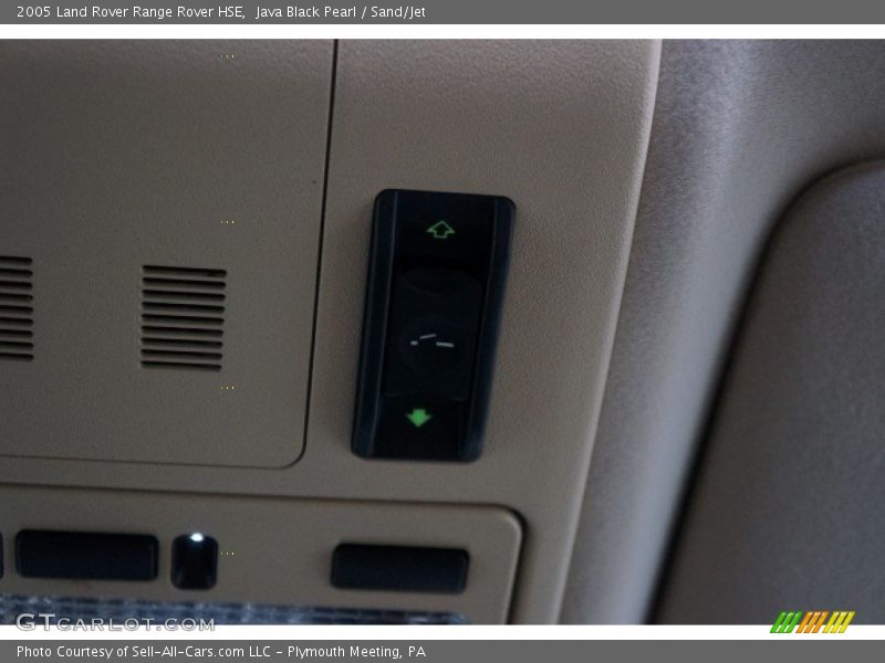 Java Black Pearl / Sand/Jet 2005 Land Rover Range Rover HSE