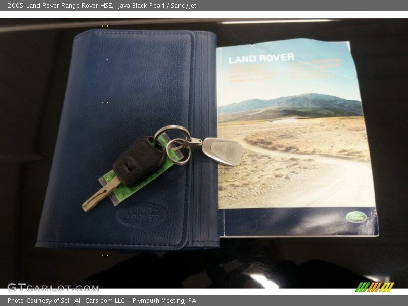 Java Black Pearl / Sand/Jet 2005 Land Rover Range Rover HSE