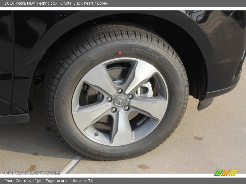 Crystal Black Pearl / Ebony 2016 Acura MDX Technology