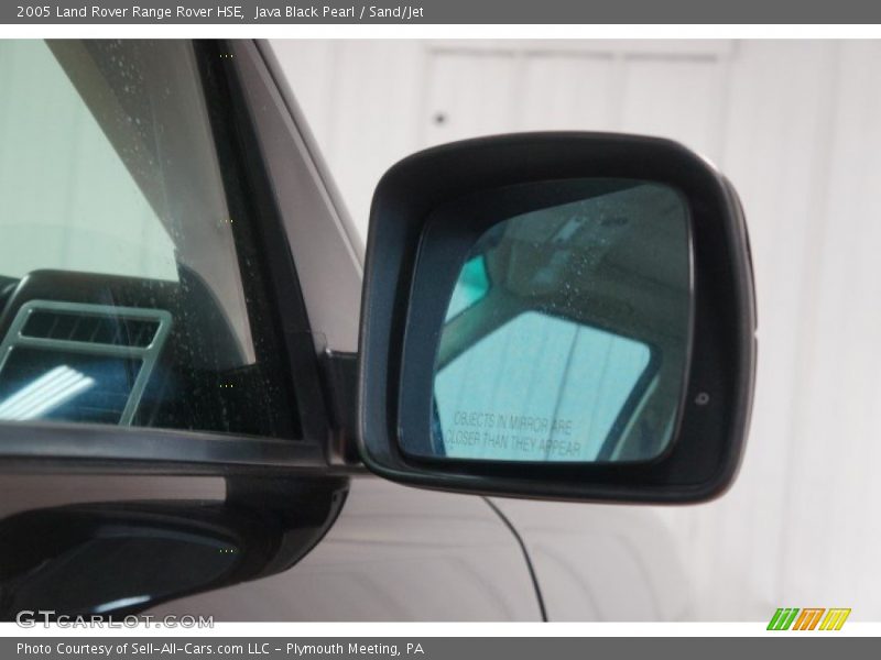Java Black Pearl / Sand/Jet 2005 Land Rover Range Rover HSE
