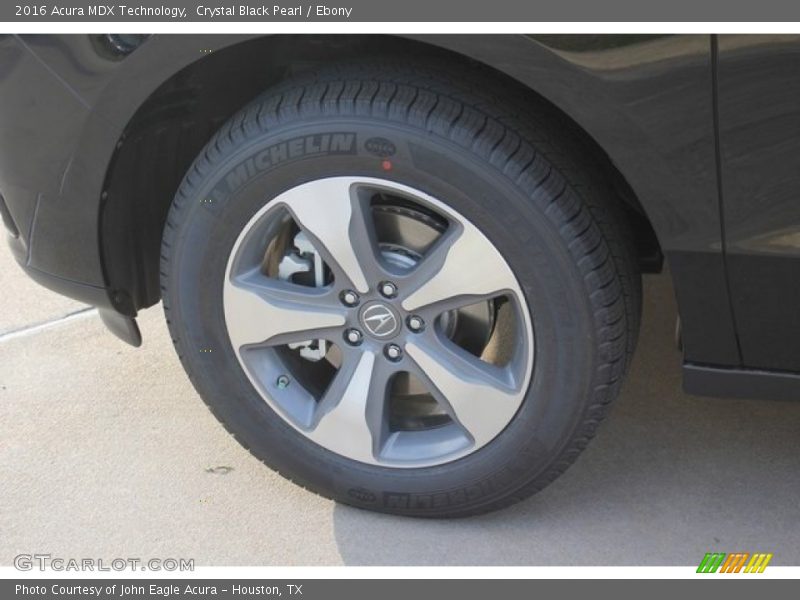 Crystal Black Pearl / Ebony 2016 Acura MDX Technology