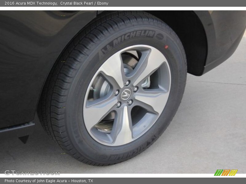 Crystal Black Pearl / Ebony 2016 Acura MDX Technology