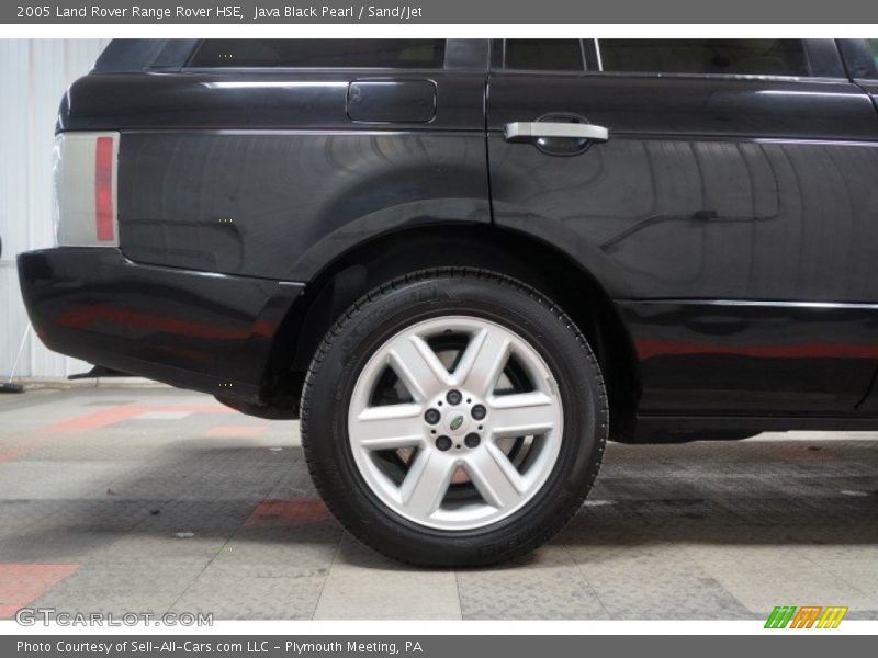 Java Black Pearl / Sand/Jet 2005 Land Rover Range Rover HSE