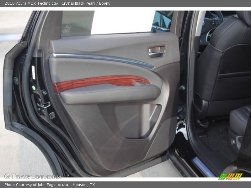 Crystal Black Pearl / Ebony 2016 Acura MDX Technology