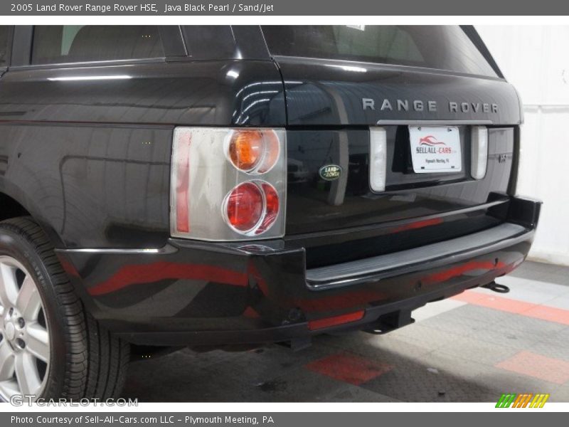 Java Black Pearl / Sand/Jet 2005 Land Rover Range Rover HSE