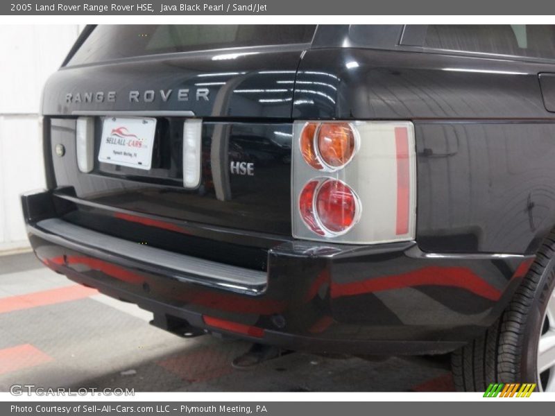 Java Black Pearl / Sand/Jet 2005 Land Rover Range Rover HSE