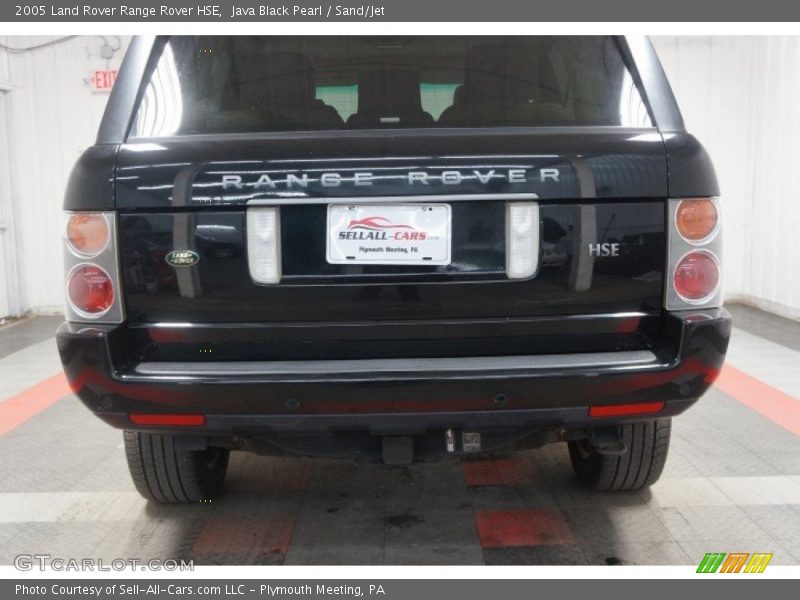 Java Black Pearl / Sand/Jet 2005 Land Rover Range Rover HSE