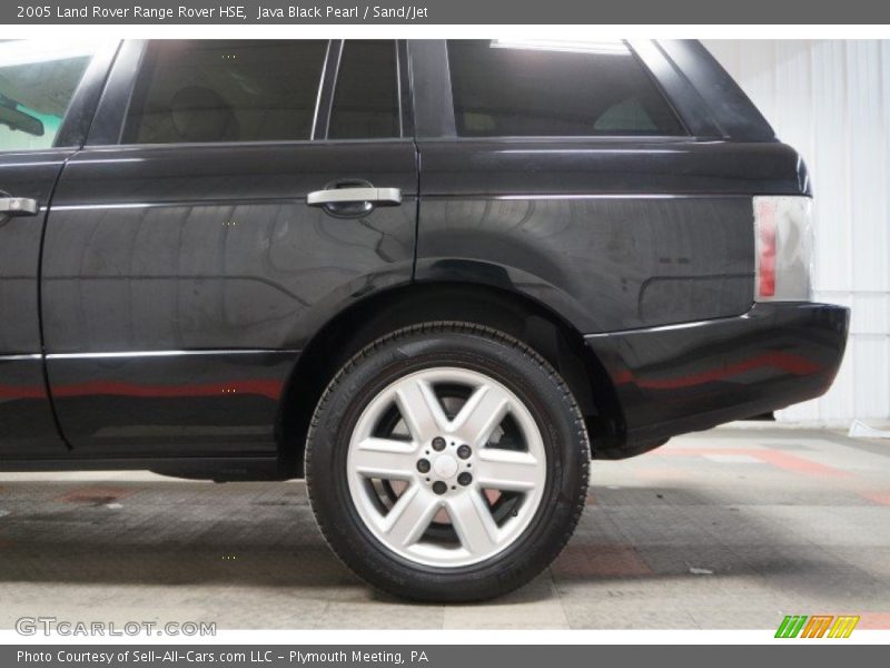 Java Black Pearl / Sand/Jet 2005 Land Rover Range Rover HSE