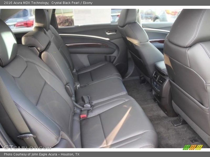 Crystal Black Pearl / Ebony 2016 Acura MDX Technology