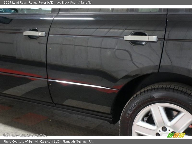 Java Black Pearl / Sand/Jet 2005 Land Rover Range Rover HSE