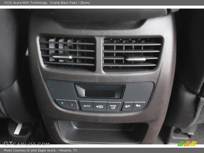 Crystal Black Pearl / Ebony 2016 Acura MDX Technology