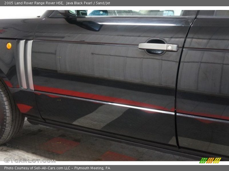 Java Black Pearl / Sand/Jet 2005 Land Rover Range Rover HSE