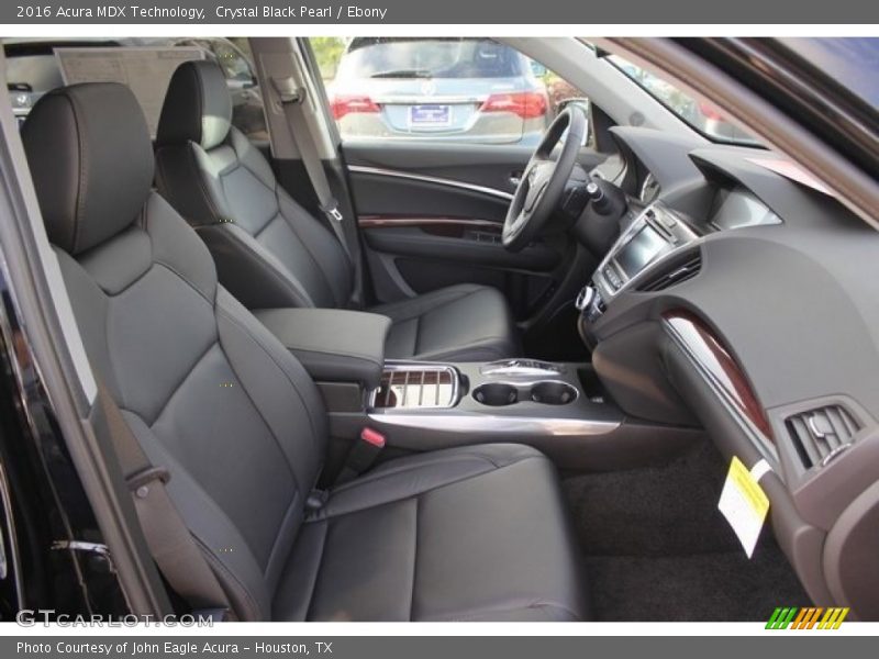 Crystal Black Pearl / Ebony 2016 Acura MDX Technology