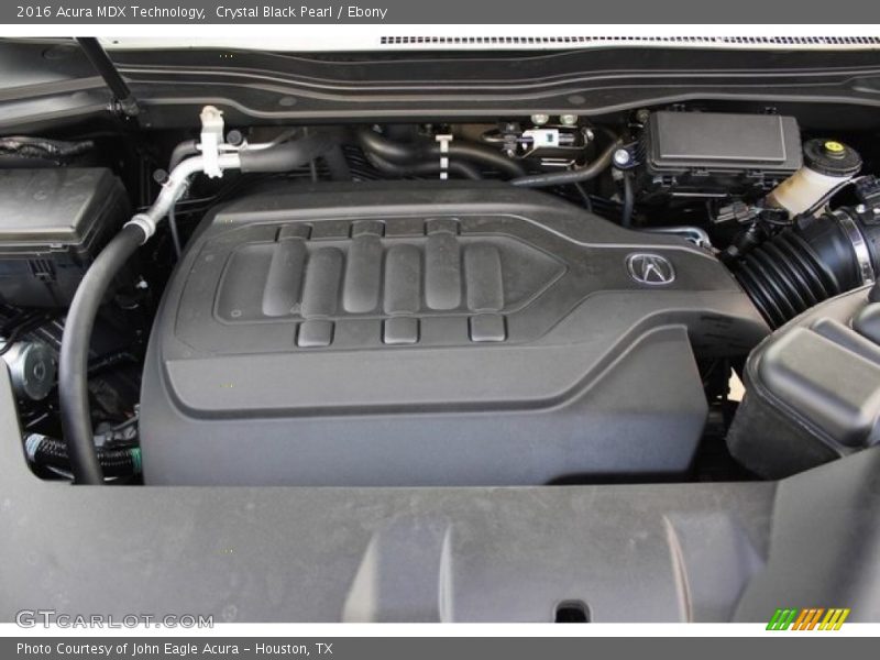 Crystal Black Pearl / Ebony 2016 Acura MDX Technology