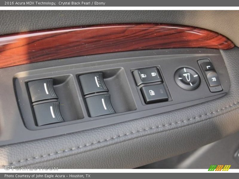 Crystal Black Pearl / Ebony 2016 Acura MDX Technology