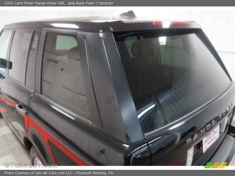 Java Black Pearl / Sand/Jet 2005 Land Rover Range Rover HSE