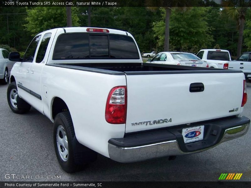 Natural White / Taupe 2005 Toyota Tundra SR5 Access Cab