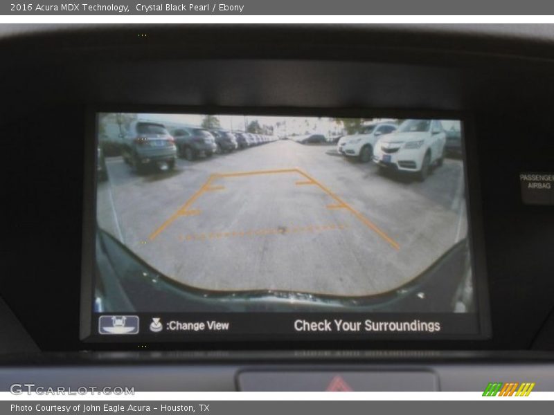 Crystal Black Pearl / Ebony 2016 Acura MDX Technology