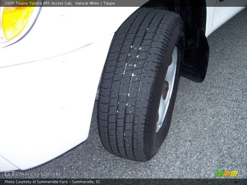 Natural White / Taupe 2005 Toyota Tundra SR5 Access Cab