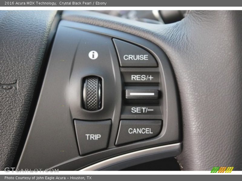 Crystal Black Pearl / Ebony 2016 Acura MDX Technology