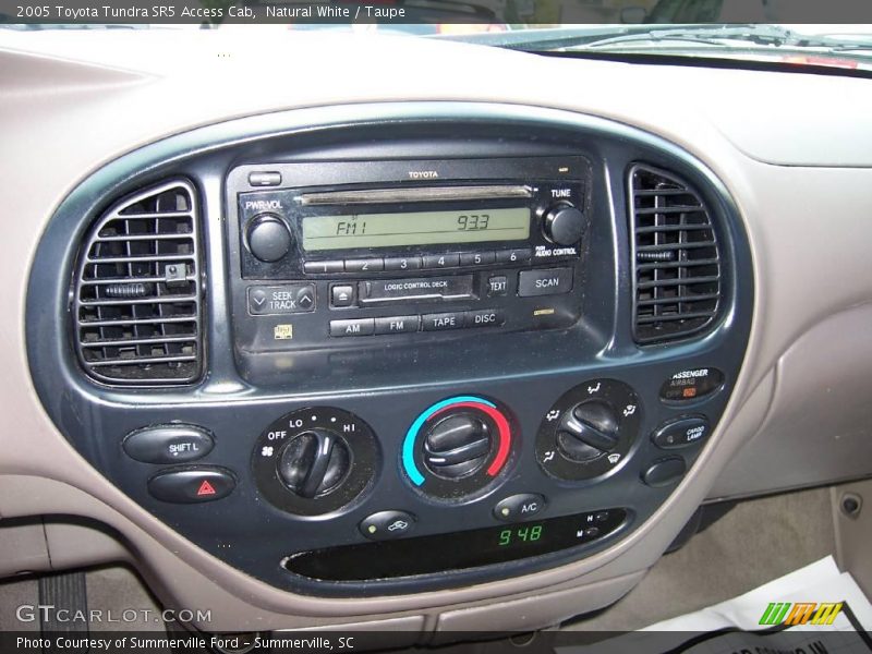 Natural White / Taupe 2005 Toyota Tundra SR5 Access Cab