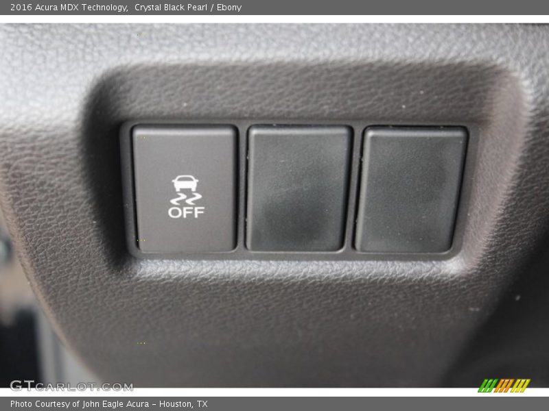 Crystal Black Pearl / Ebony 2016 Acura MDX Technology