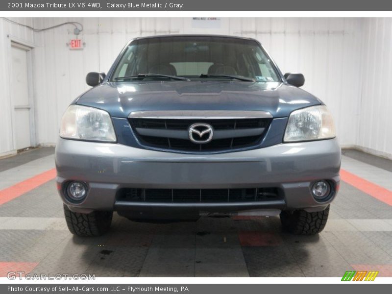 Galaxy Blue Metallic / Gray 2001 Mazda Tribute LX V6 4WD