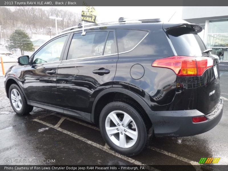 Black / Black 2013 Toyota RAV4 XLE AWD