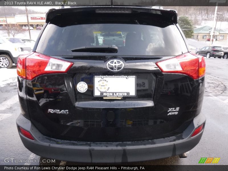 Black / Black 2013 Toyota RAV4 XLE AWD