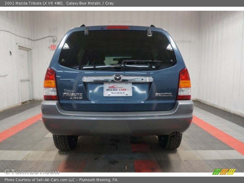 Galaxy Blue Metallic / Gray 2001 Mazda Tribute LX V6 4WD