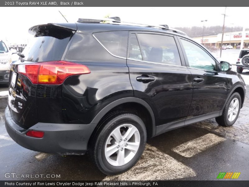 Black / Black 2013 Toyota RAV4 XLE AWD