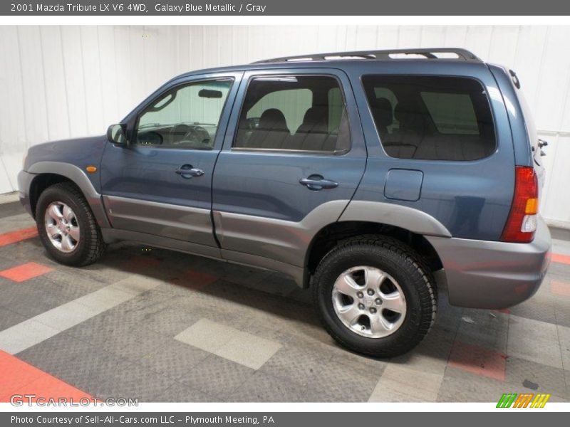 Galaxy Blue Metallic / Gray 2001 Mazda Tribute LX V6 4WD