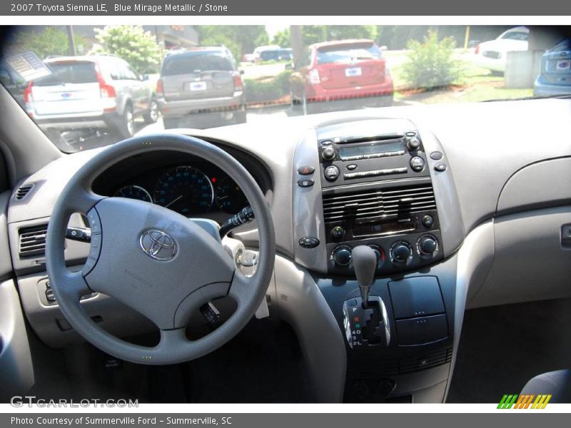 Blue Mirage Metallic / Stone 2007 Toyota Sienna LE