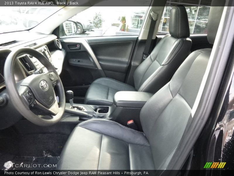 Black / Black 2013 Toyota RAV4 XLE AWD