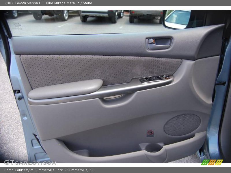 Blue Mirage Metallic / Stone 2007 Toyota Sienna LE