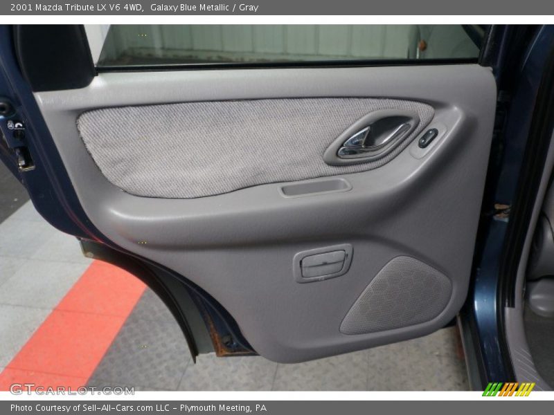 Galaxy Blue Metallic / Gray 2001 Mazda Tribute LX V6 4WD