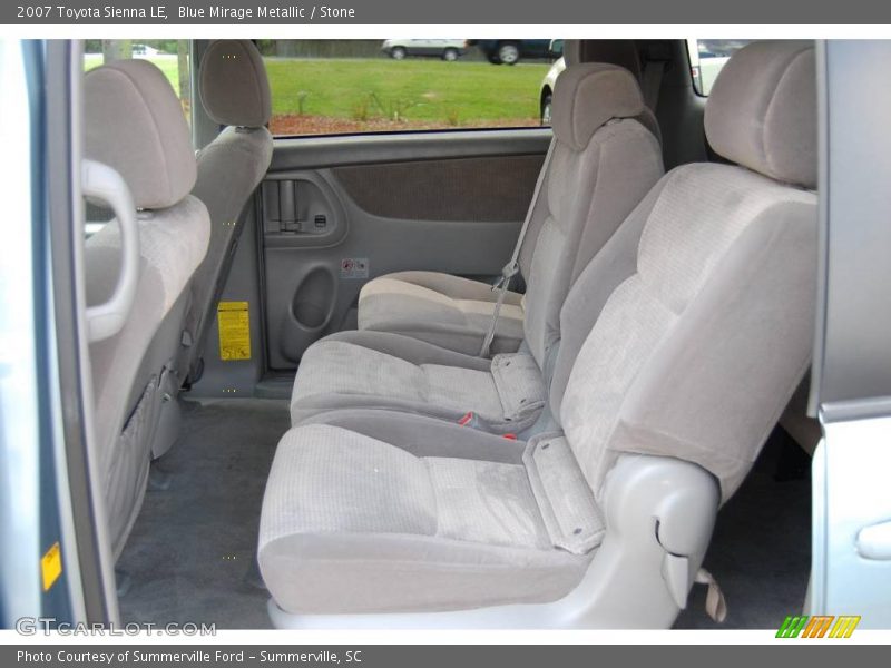 Blue Mirage Metallic / Stone 2007 Toyota Sienna LE