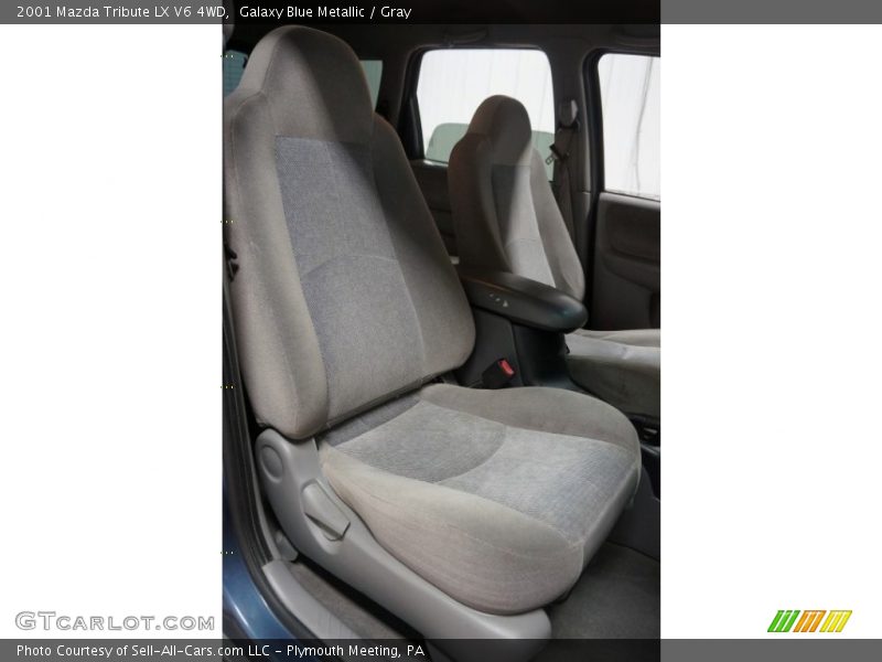 Galaxy Blue Metallic / Gray 2001 Mazda Tribute LX V6 4WD