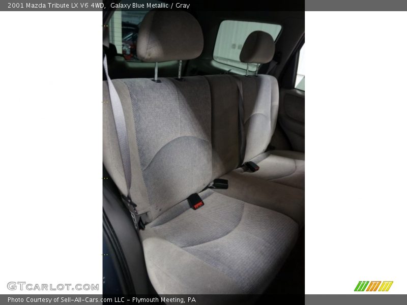 Galaxy Blue Metallic / Gray 2001 Mazda Tribute LX V6 4WD