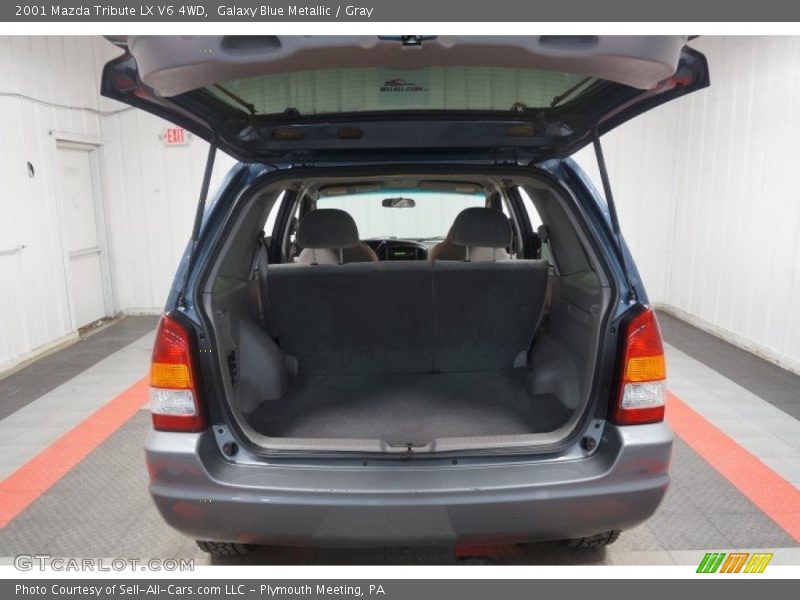 Galaxy Blue Metallic / Gray 2001 Mazda Tribute LX V6 4WD